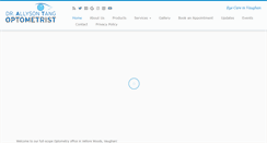 Desktop Screenshot of drtangeyecare.com