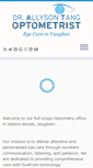 Mobile Screenshot of drtangeyecare.com